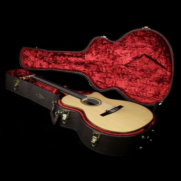 Used Taylor 2016 714ce-N Grand Auditorium Nylon String Acoustic Guitar Natural