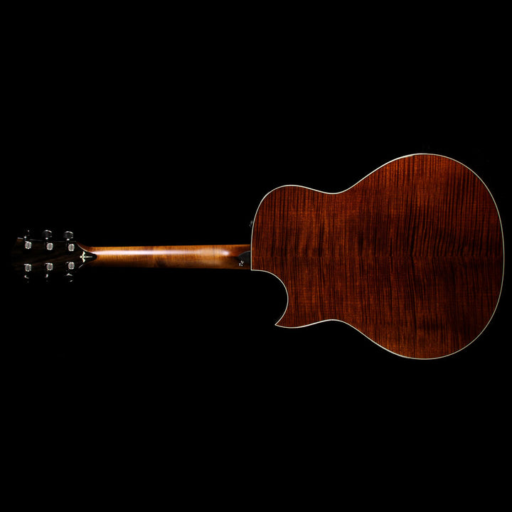 Used Taylor 618ce Grand Orchestra Acoustic Guitar Brown Sugar Stain