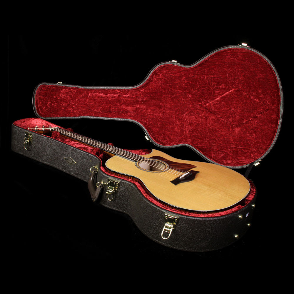 Used Taylor 618ce Grand Orchestra Acoustic Guitar Brown Sugar Stain — 5