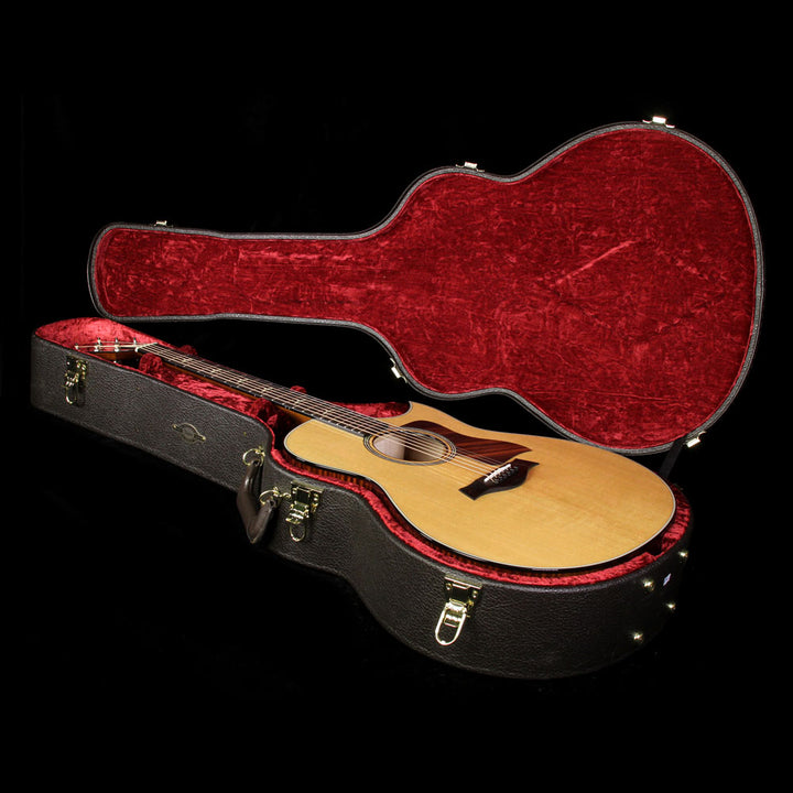 Used Taylor 618ce Grand Orchestra Acoustic Guitar Brown Sugar Stain