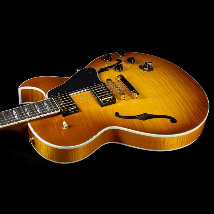 Used 2004 Gibson Custom Shop ES-137 Custom Electric Guitar Light Burst