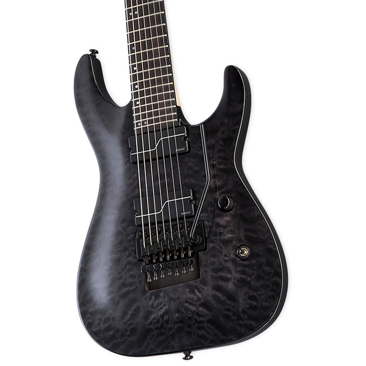 ESP LTD Buz McGrath Signature Buz-7 7-String Electric Guitar See-Thru Black