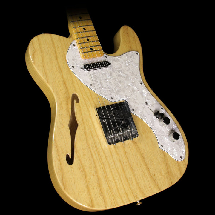 Used 2010 Fender American Vintage Thin Skin Limited Edition  '68 Telecaster Thinline Electric Guitar Natural