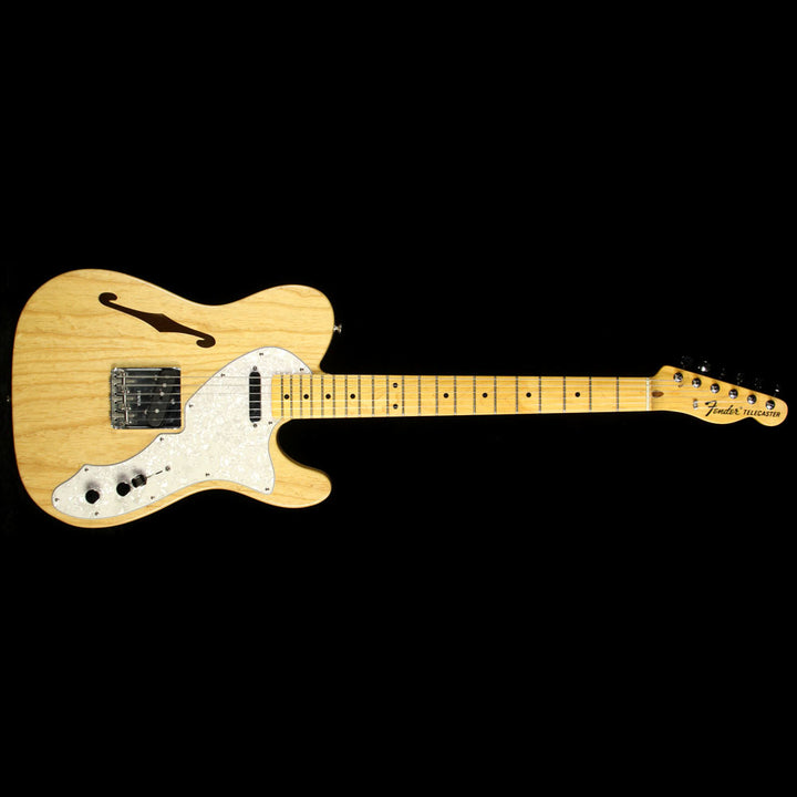 Used 2010 Fender American Vintage Thin Skin Limited Edition  '68 Telecaster Thinline Electric Guitar Natural