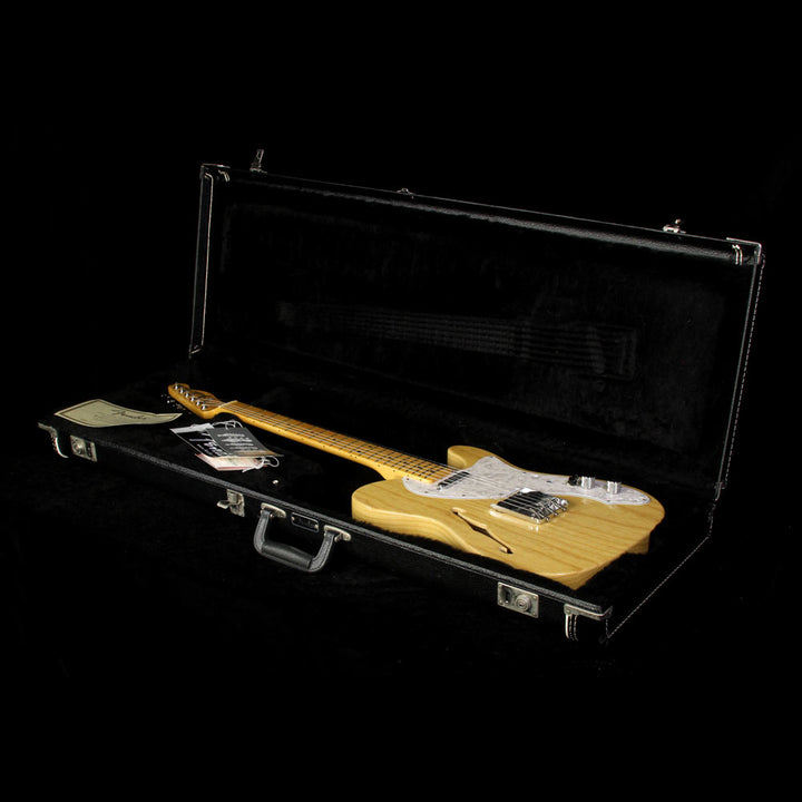 Used 2010 Fender American Vintage Thin Skin Limited Edition  '68 Telecaster Thinline Electric Guitar Natural
