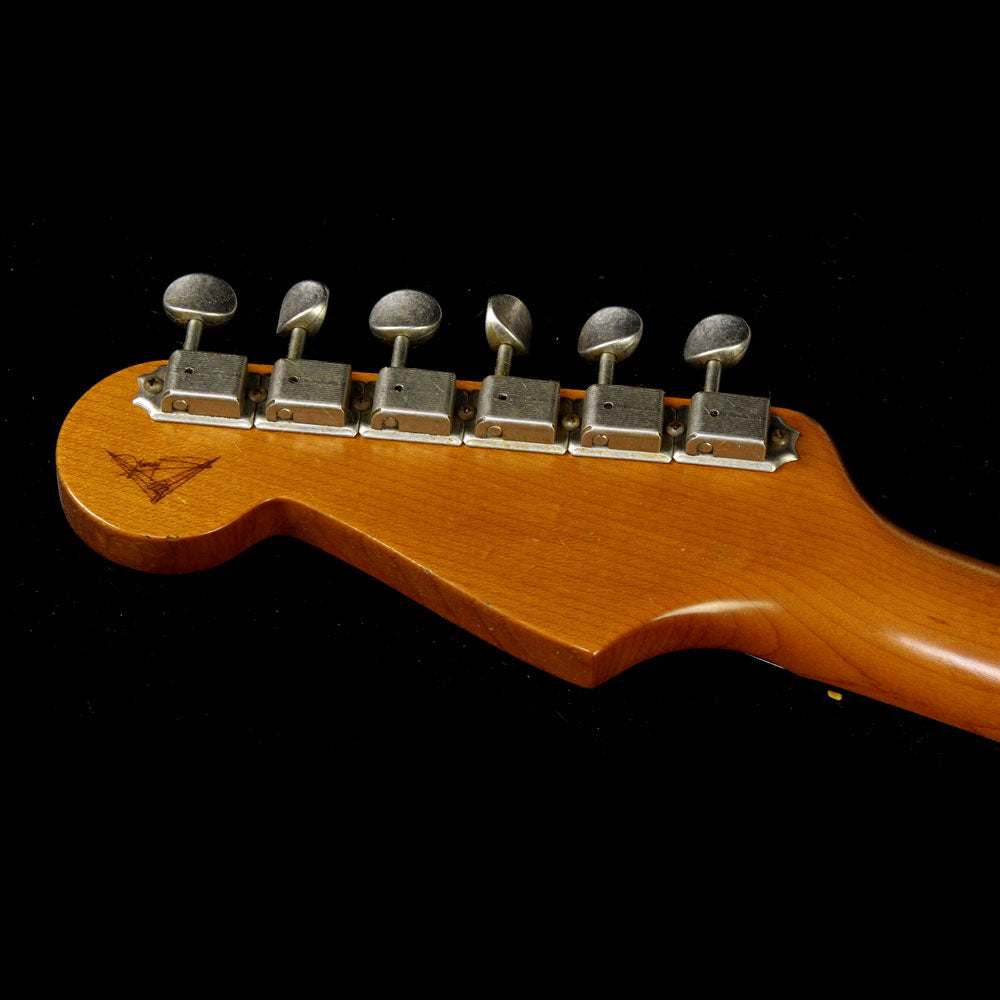 Used Fender Custom Shop Masterbuilt Yuriy Shishkov Mahogany '60 Stratocaster Relic Electric Guitar Sherwood Green — 5