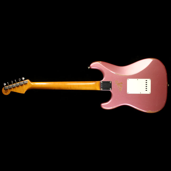 Used Fender Custom Shop Masterbuilt Yuriy Shishkov Mahogany '60 Stratocaster Relic Electric Guitar Burgundy Mist