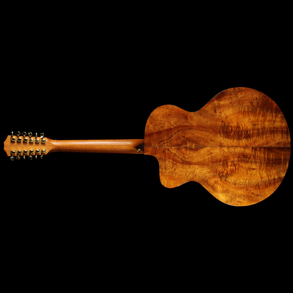 Used 2002 Taylor K65ce 12-String Jumbo Koa Acoustic Guitar Natural — 3