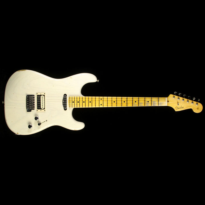 Used Fender Custom Shop Limited Edition Relic H/S Stratocaster Electric Guitar Aged White Blonde