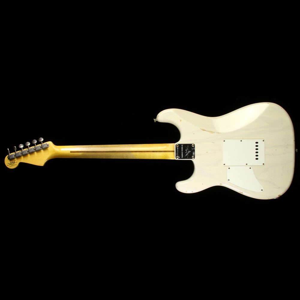 Used Fender Custom Shop Limited Edition Relic H/S Stratocaster Electric Guitar Aged White Blonde — 3