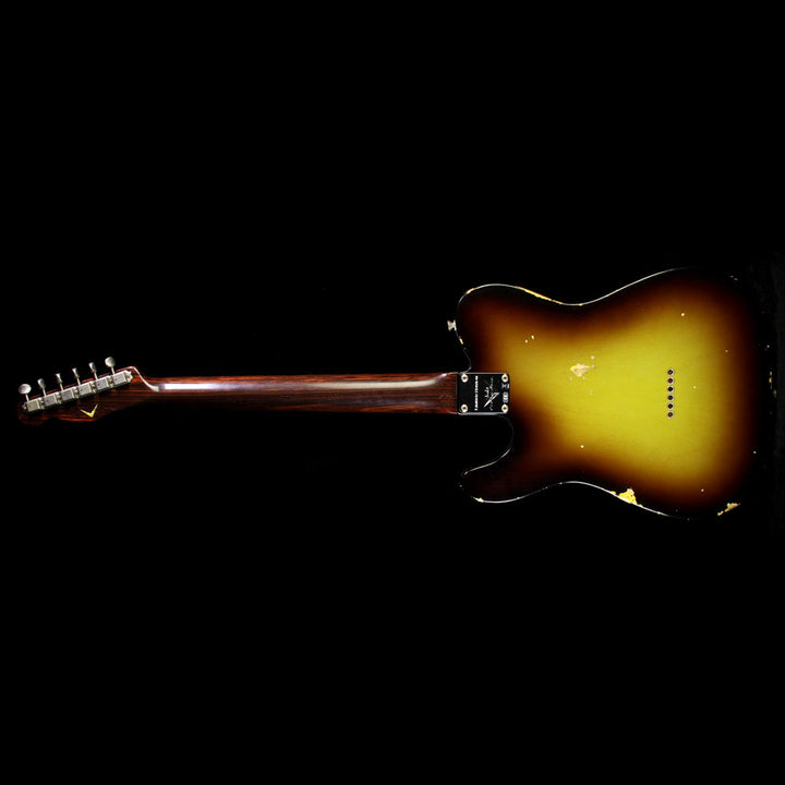 Fender Custom Shop 2016 Limited Edition '50s Thinline Telecaster Relic Electric Guitar Wide Fade 2-Color Sunburst
