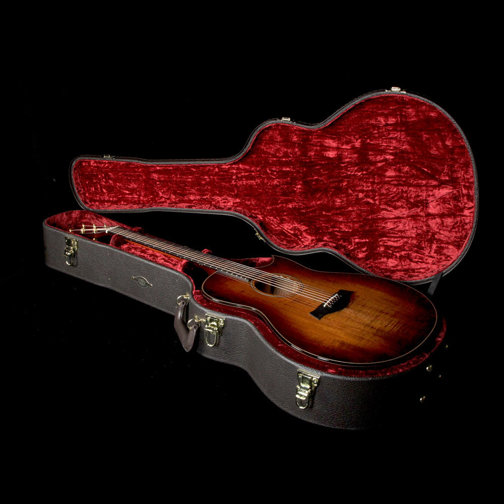 Taylor K28ce Koa Grand Orchestra Acoustic Shaded Edgeburst — 5