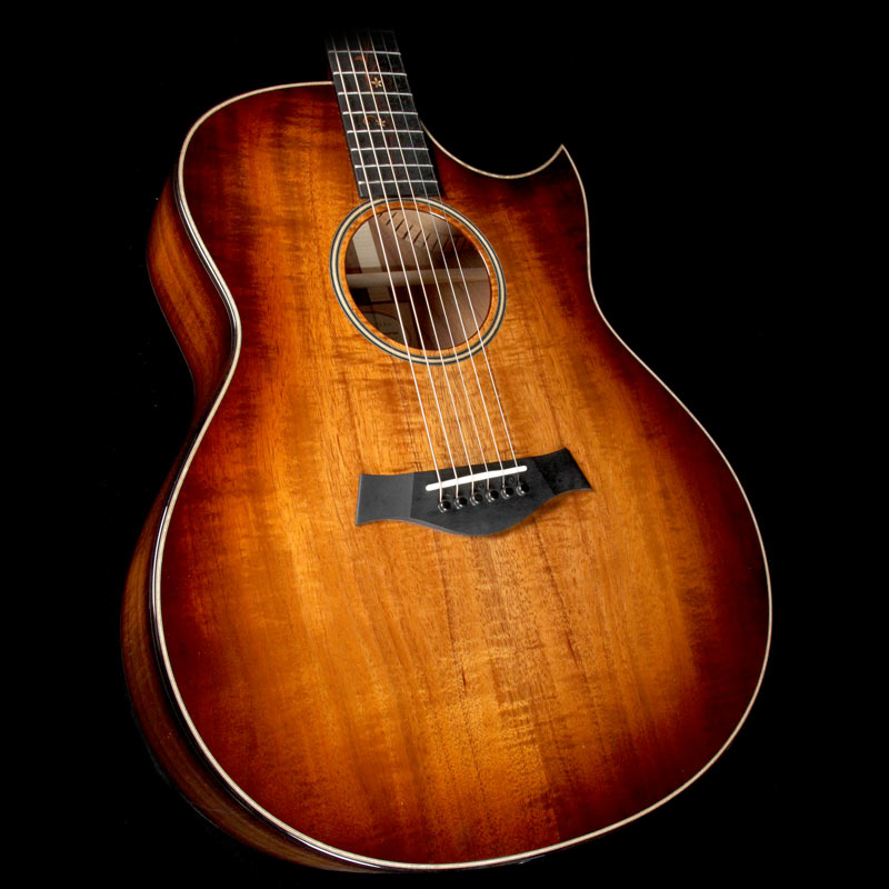 Taylor K28ce Koa Grand Orchestra Acoustic Shaded Edgeburst — 1