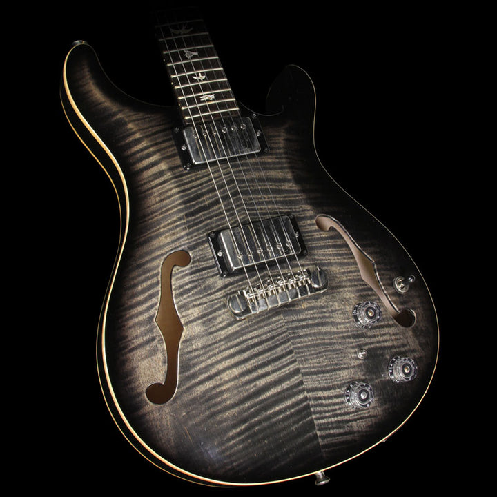 Used 2015 Paul Reed Smith Hollowbody II Electric Guitar Charcoal Burst