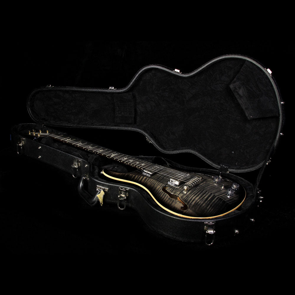 Used 2015 Paul Reed Smith Hollowbody II Electric Guitar Charcoal Burst — 4