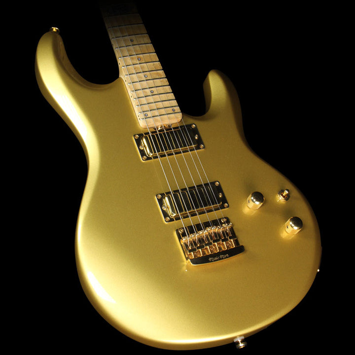 Used 2011 Ernie Ball Music Man Ball Family Reserve Gold Roller Silhouette Electric Guitar