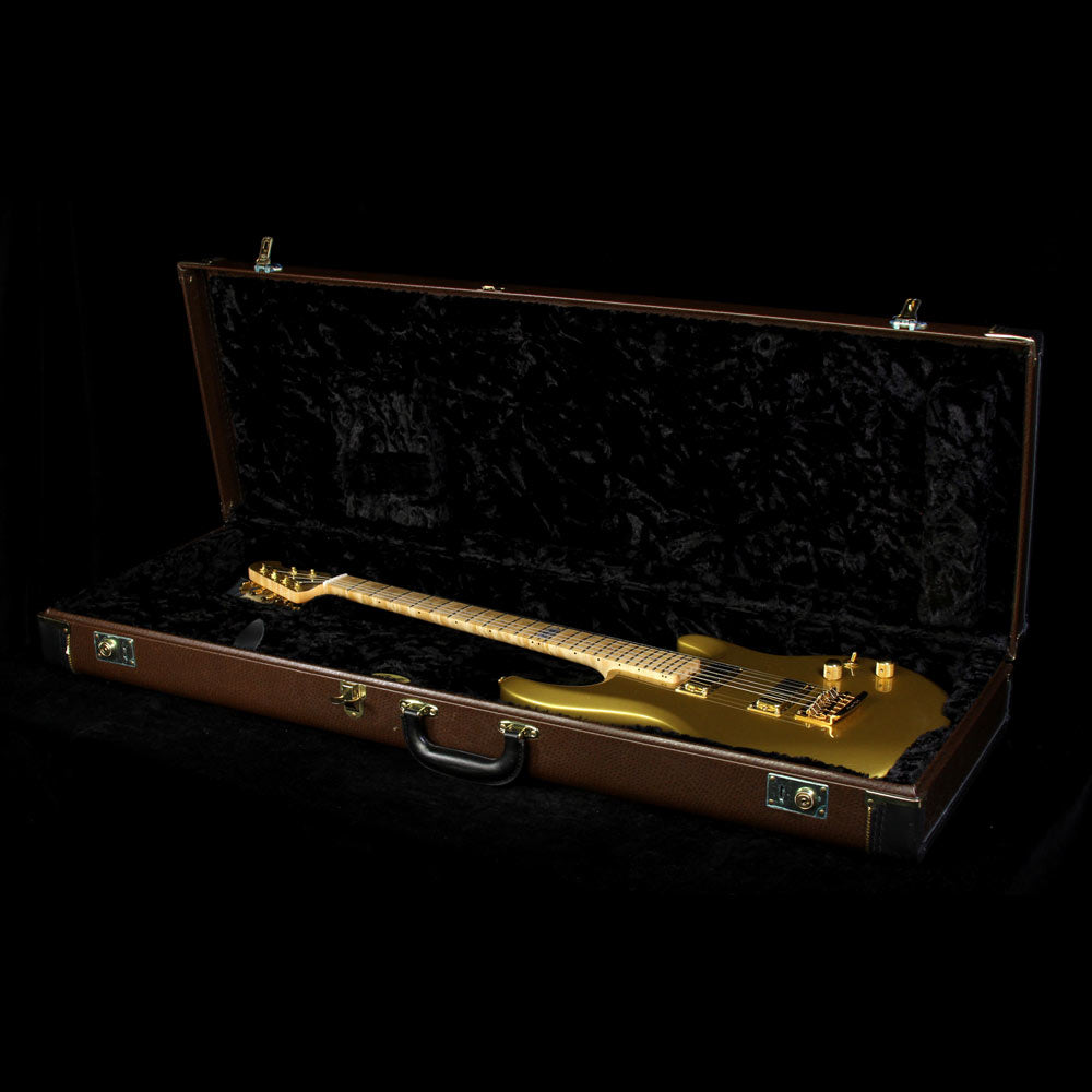 Used 2011 Ernie Ball Music Man Ball Family Reserve Gold Roller Silhouette Electric Guitar — 4