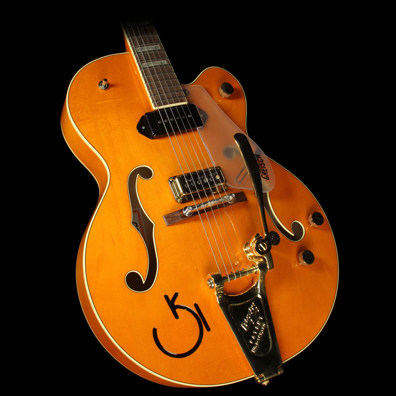 Used Gretsch G6120 Eddie Cochran Signature Hollowbody Electric Guitar Western Maple Stain — 1