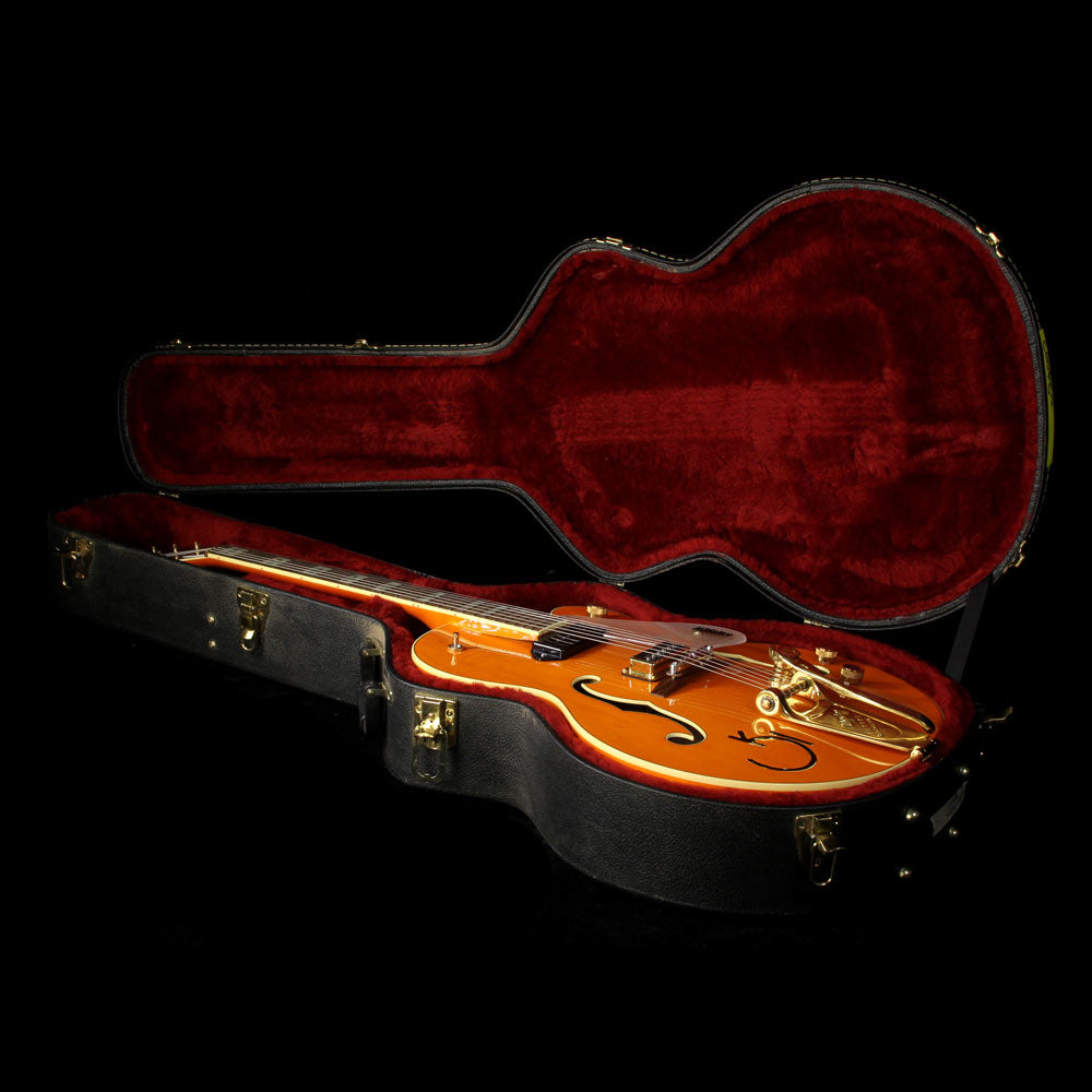 Used Gretsch G6120 Eddie Cochran Signature Hollowbody Electric Guitar Western Maple Stain — 4
