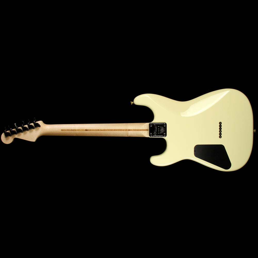 Used 2015 Charvel Custom Shop Nitro San Dimas Electric Guitar Vintage White — 3