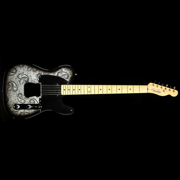 Used 2015 Fender Custom Shop Masterbuilt Jason Smith Telecaster Electric Guitar Metal Foil Paisley