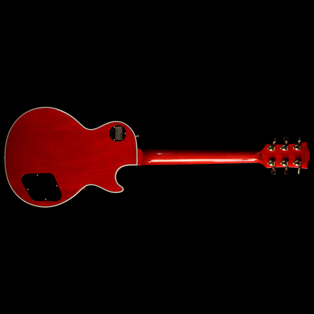 Used 2012 Gibson Custom Shop Les Paul Custom Left-Handed Electric Guitar Heritage Cherry — 3