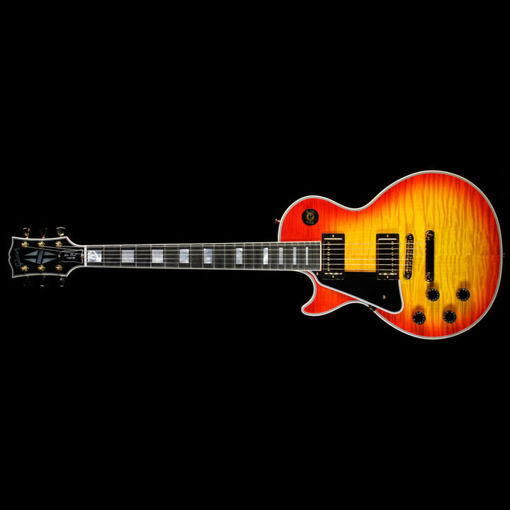 Used 2013 Gibson Custom Shop Les Paul Custom Left-Handed Electric Guitar Heritage Cherry