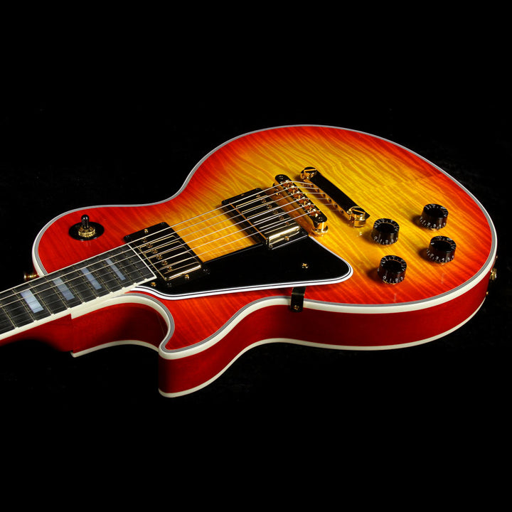 Used 2013 Gibson Custom Shop Les Paul Custom Left-Handed Electric Guitar Heritage Cherry