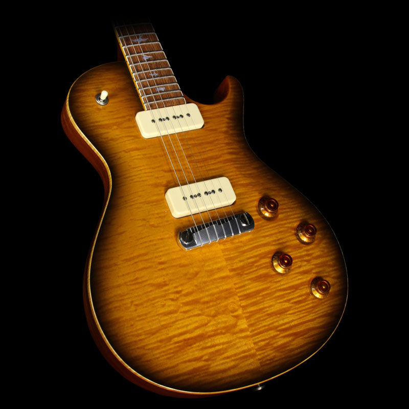 Used 2009 Paul Reed Smith Ted McCarty SC245 Soapbar Electric Guitar Amber Black — 1