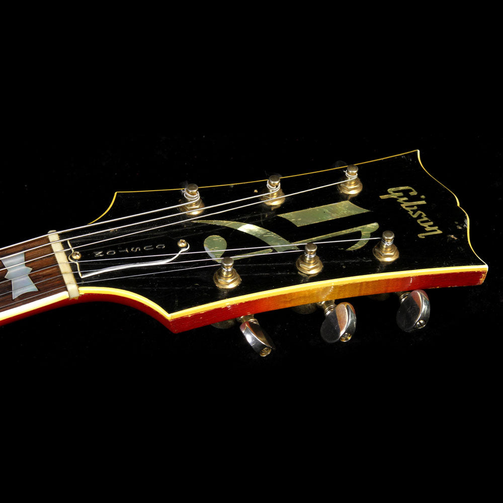 Used 1968 Gibson Barney Kessel Custom Electric Guitar Cherry Sunburst — 4