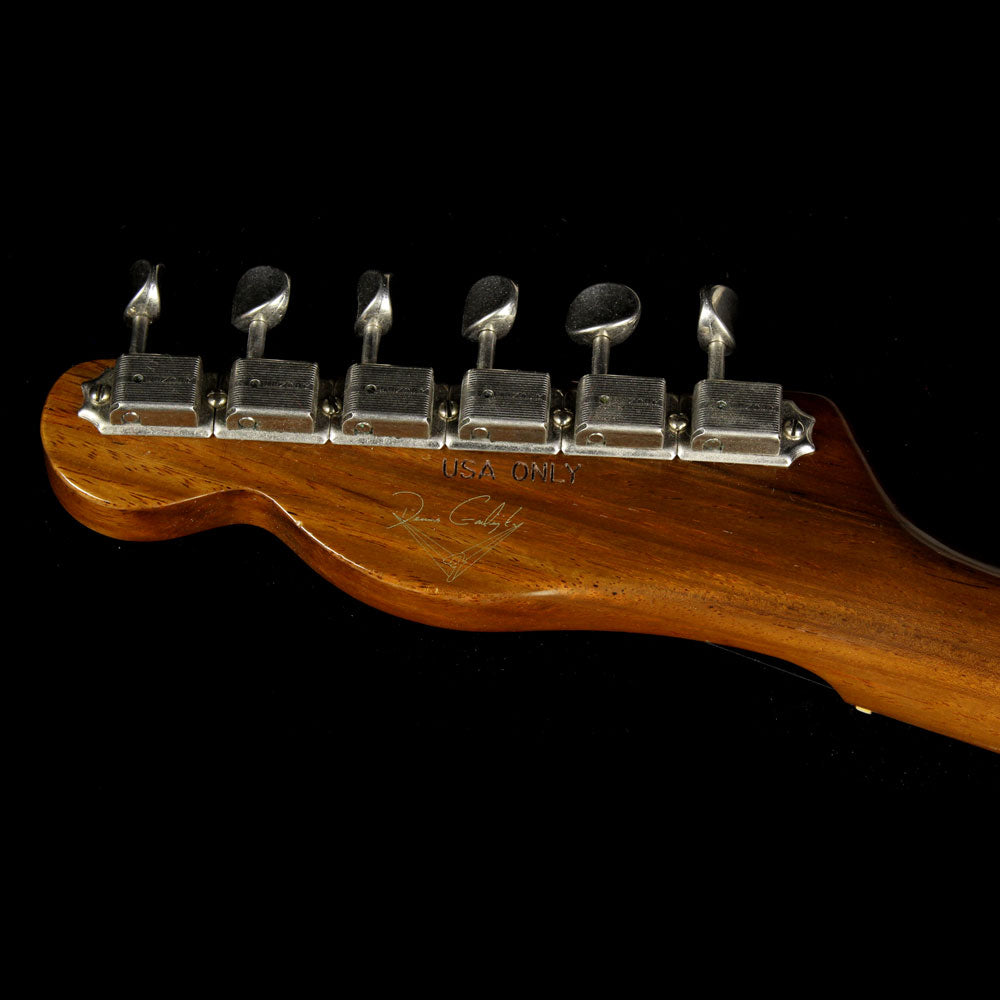Fender Custom Shop Masterbuilt Dennis Galuszka Brazilian Rosewood Neck Telecaster Relic Electric Guitar Wide Fade Chocolate 2-Tone Sunburst — 5