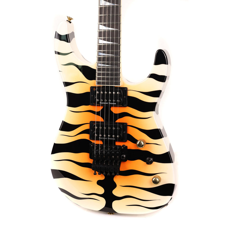 Jackson Custom Shop Exclusive SL2H-V Soloist Music Zoo Exclusive Bengal White Burst