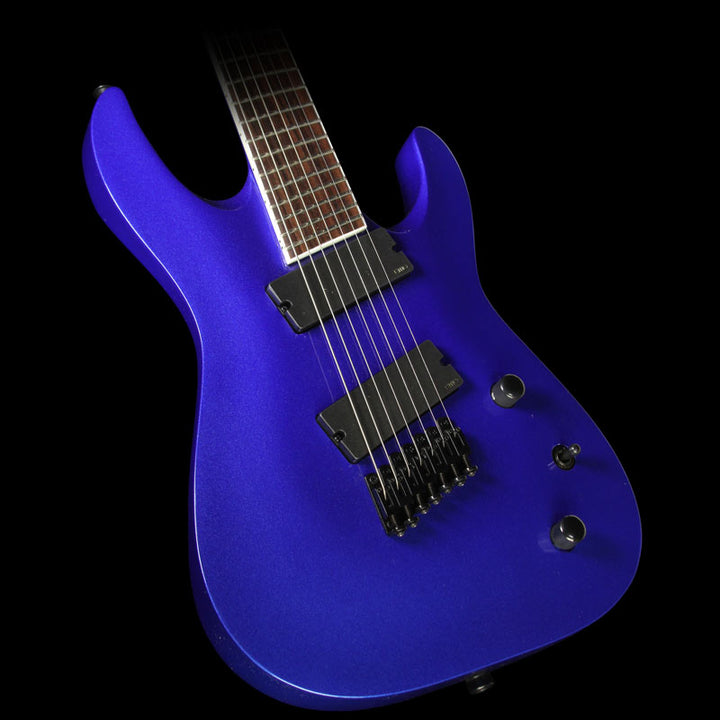 Used Jackson X Series Soloist Archtop Fanned Fret 7-String Electric Guitar Metallic Blue