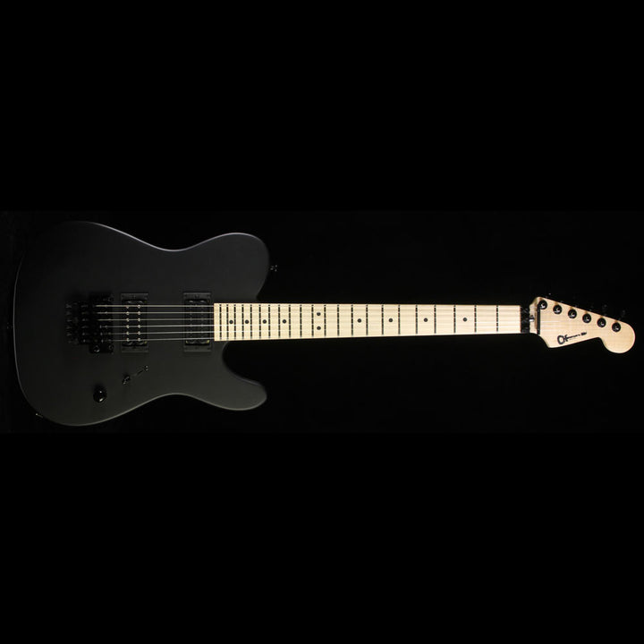 Used Charvel USA Select San Dimas Style 2 HH Electric Guitar Pitch Black