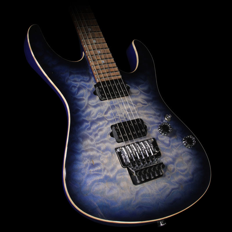 Suhr Modern Set Neck Electric Guitar Faded Trans Whale Blue Burst — 1