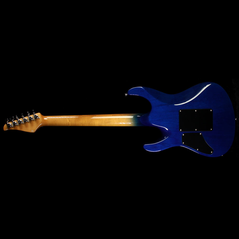 Suhr Modern Set Neck Electric Guitar Faded Trans Whale Blue Burst — 3