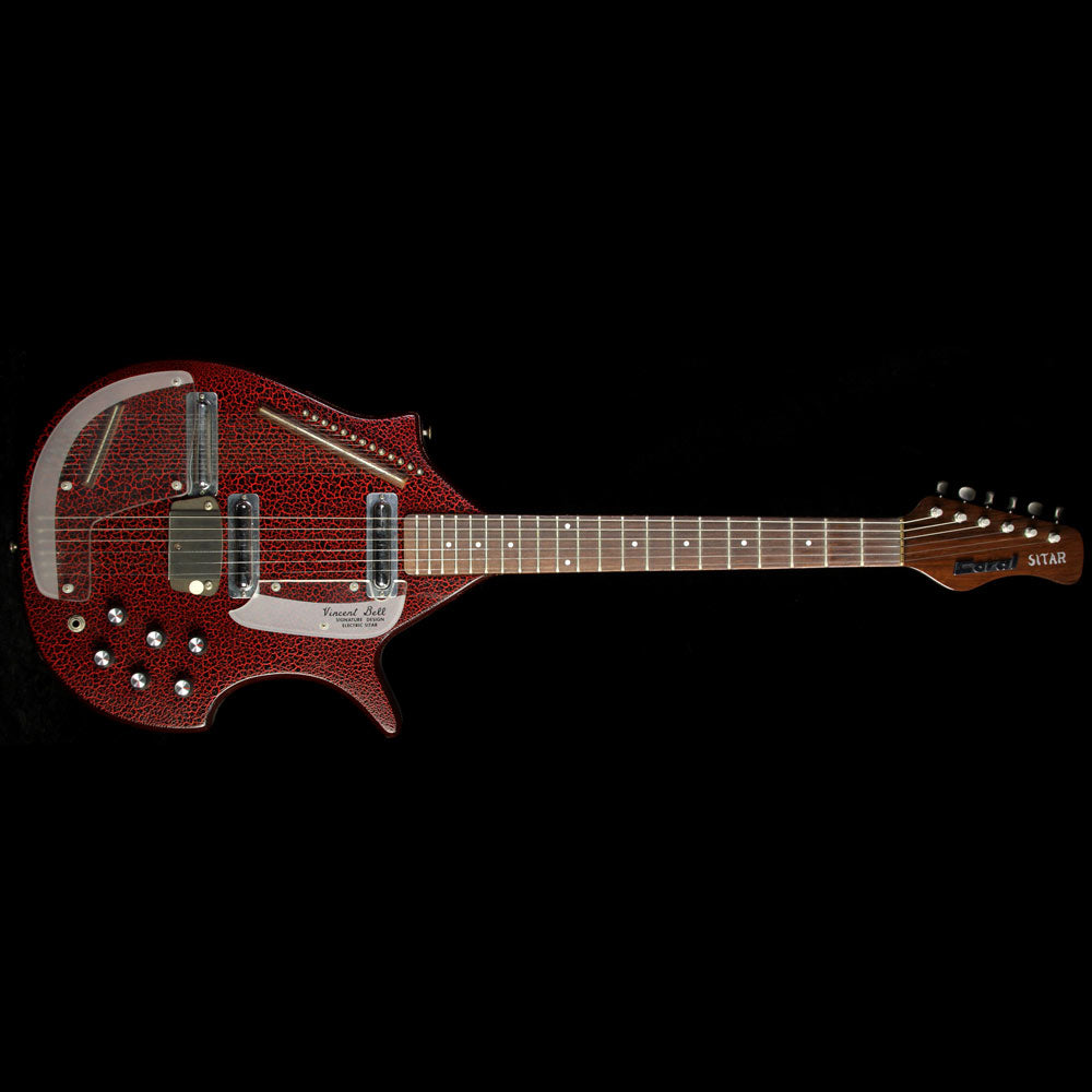 Used 1968 Coral Electric Sitar Red Crackle — 2
