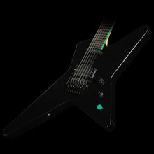 Used 2013 Jackson Custom Shop Star Electric Guitar Black w/Green Neck Binding