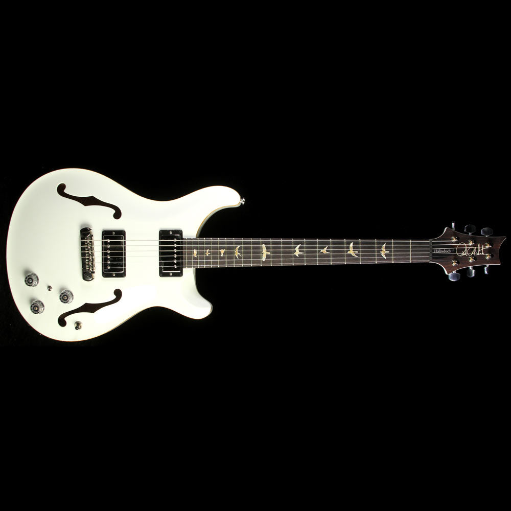 Used Paul Reed Smith Hollowbody II Electric Guitar Jet White — 2