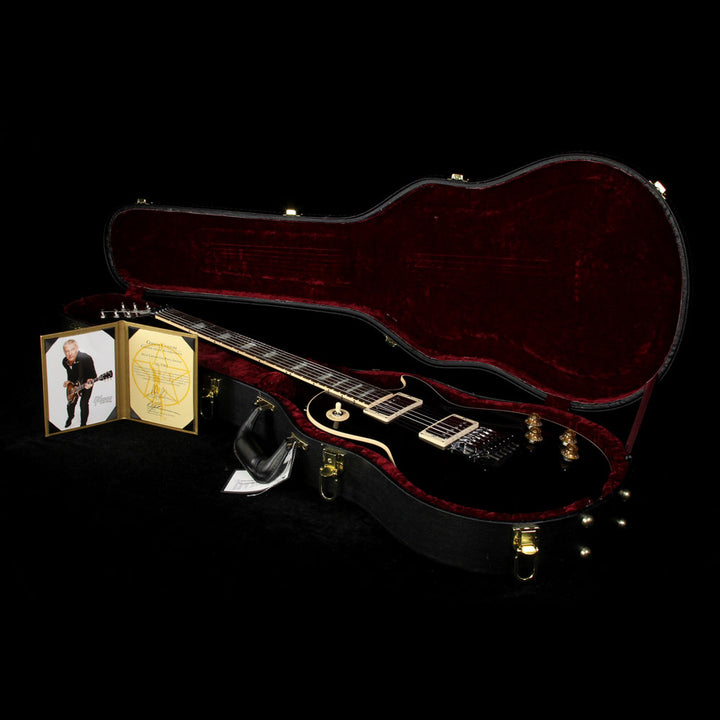 Gibson Custom Shop Alex Lifeson Les Paul Axcess Electric Guitar Ebony