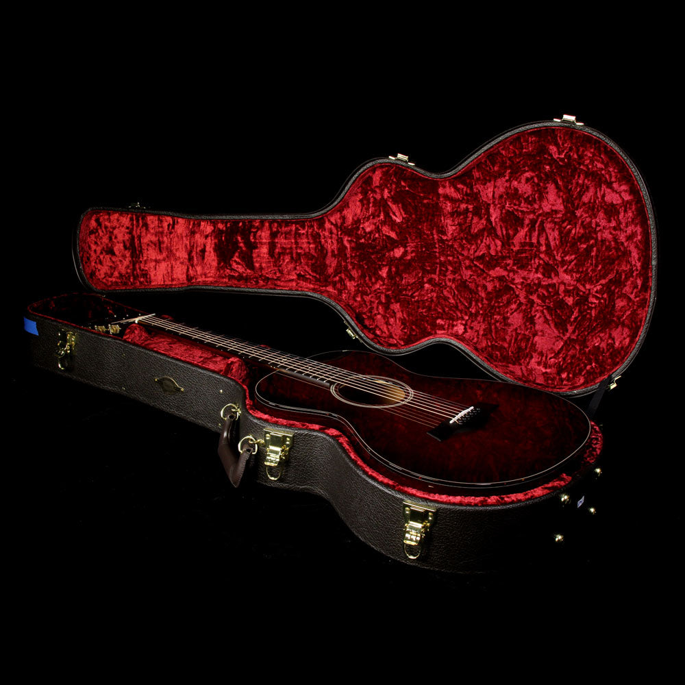 Used 2016 Taylor 522e 12-Fret Grand Concert Acoustic/Electric Guitar Mahogany Tobacco Edge Burst — 6