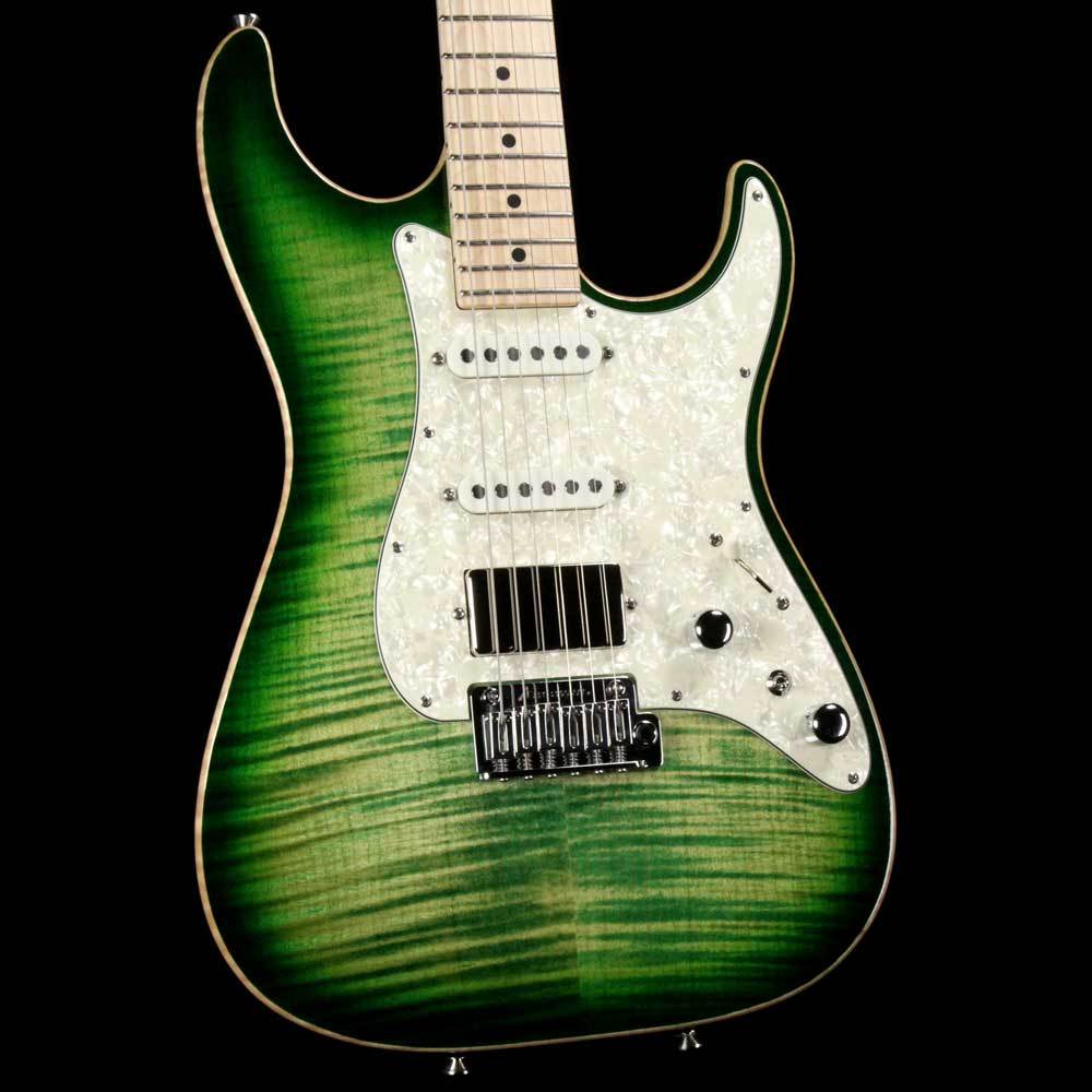Tom Anderson Drop Top Classic Electric Guitar Key Lime Burst — 1
