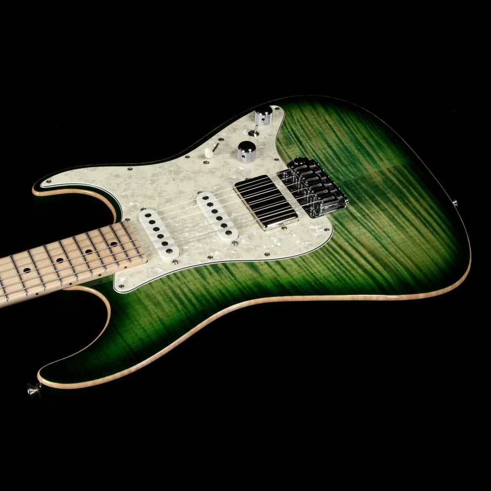 Tom Anderson Drop Top Classic Electric Guitar Key Lime Burst — 7