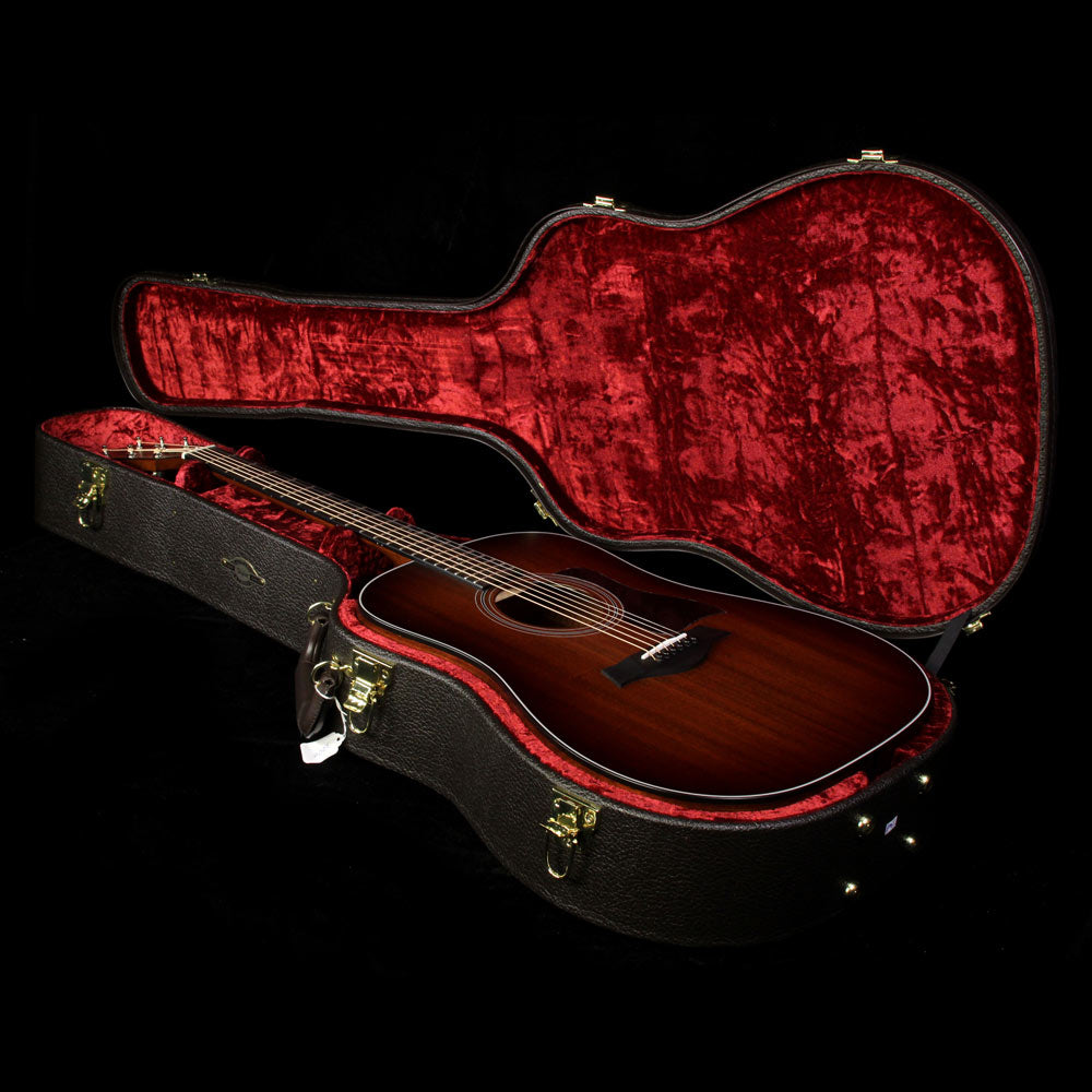 Taylor 320e Mahogany Top Dreadnought Acoustic Guitar Shaded Edgeburst — 6