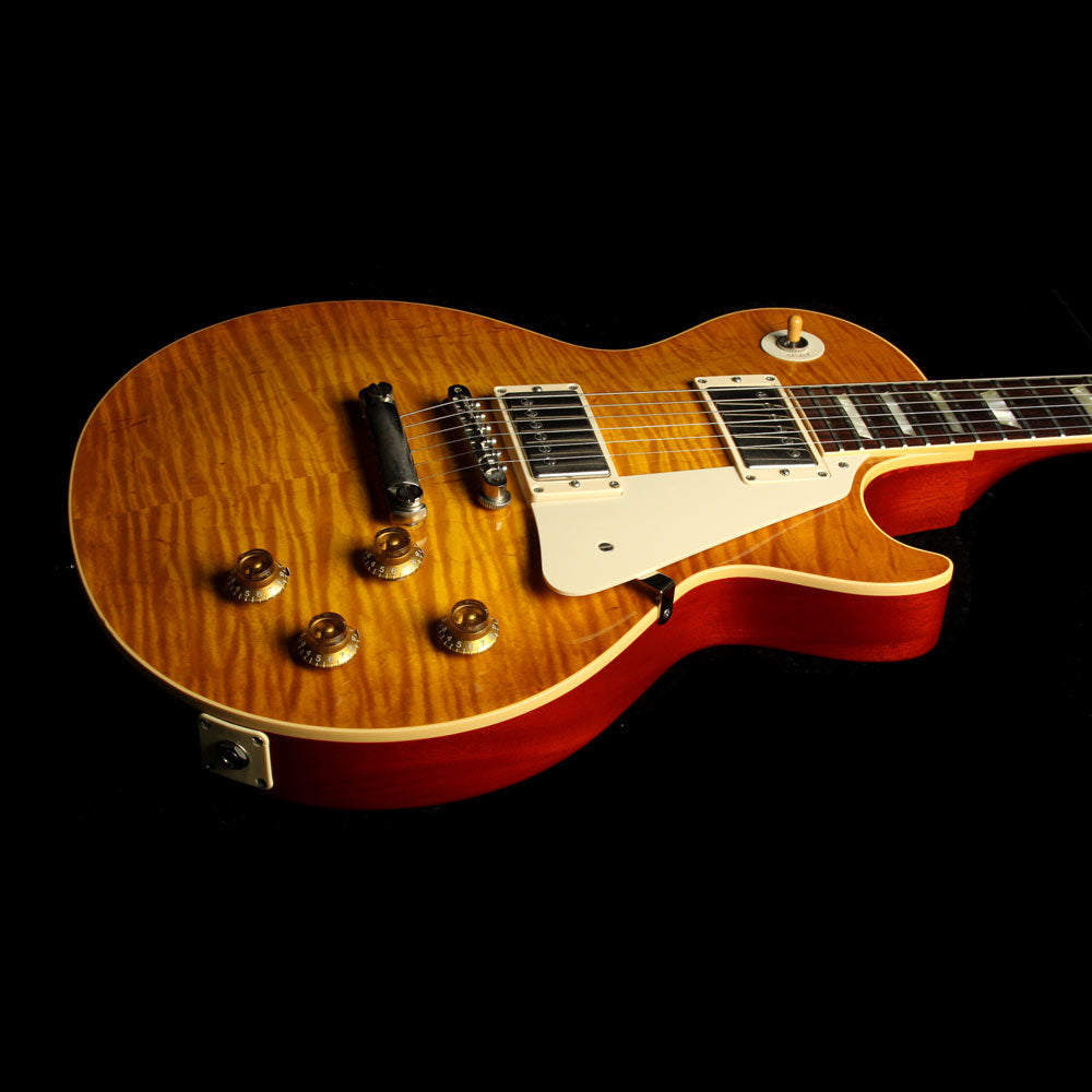 Used 2010 Gibson Custom Shop 1960 50th Anniversary Version #2 Les Paul Electric Guitar Light Ice Tea Burst — 6