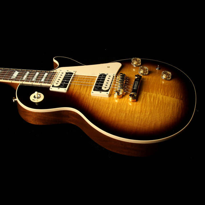 Used 2014 Gibson Les Paul Classic Electric Guitar Vintage Sunburst