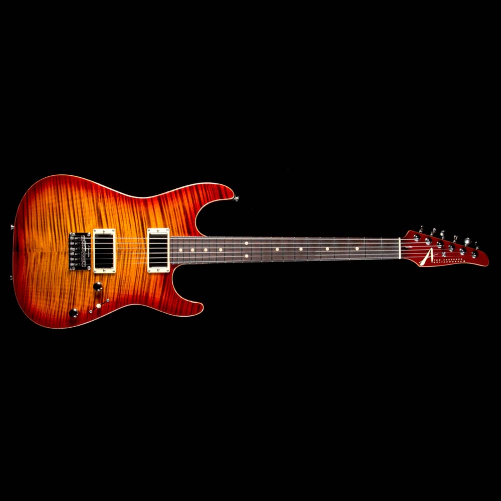 Tom Anderson Cobra S Electric Guitar Ginger Burst | The Music Zoo
