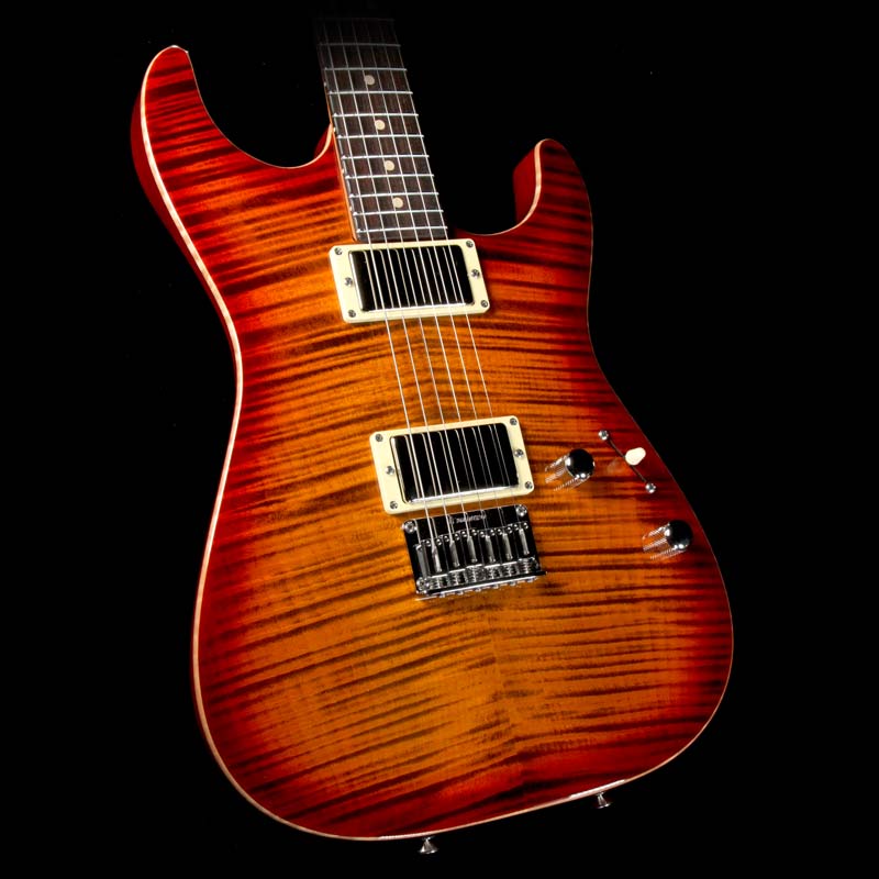 Tom Anderson Cobra S Electric Guitar Ginger Burst — 1