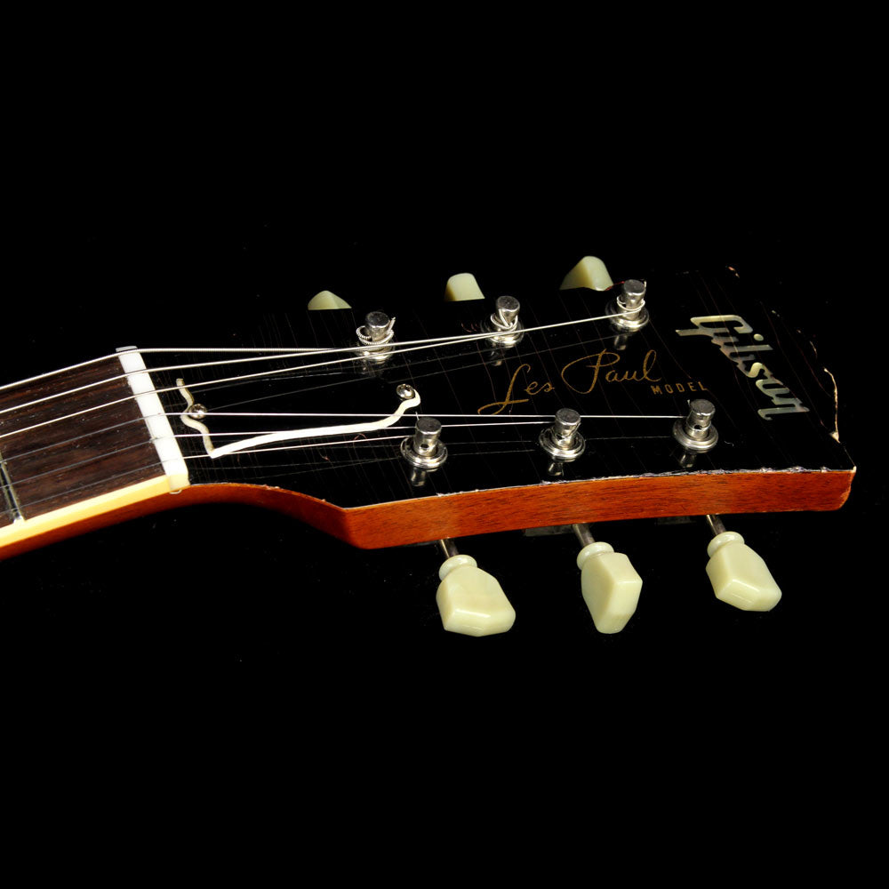 Used 2011 Gibson Custom Shop Collectors Choice #2 Goldie 1959 Les Paul Electric Guitar Aged Green Lemon Burst — 4