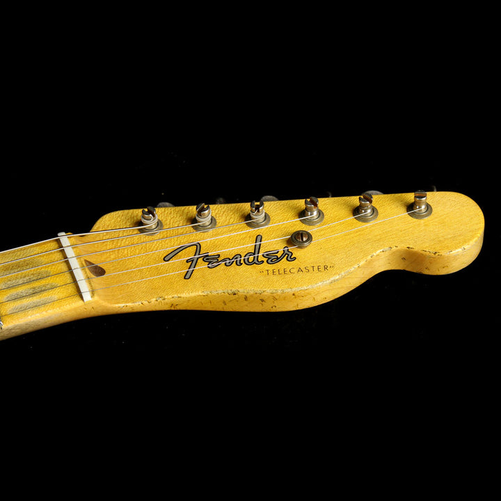 Used 2015 Fender Custom Shop Time Machine 1952 Heavy Relic Telecaster Electric Guitar Nocaster Blonde